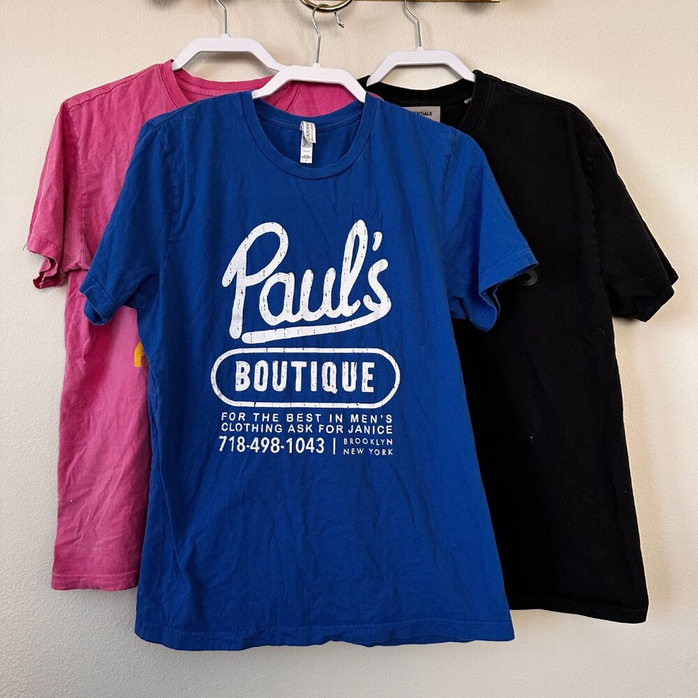 3 PACK ASSORTED VINTAGE GRAPHIC T SHIRTS
